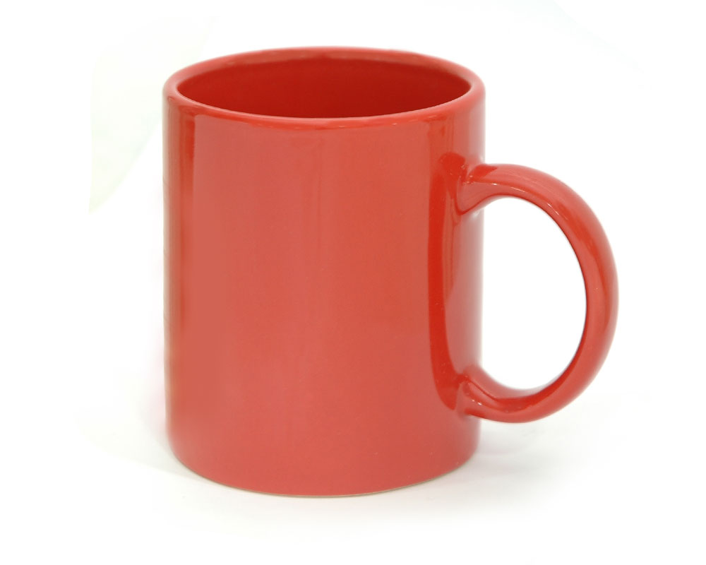 Coffee Mug Ceramic Full Red Color