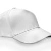 Heavy Brushed Cotton Cap 5 Panels White
