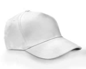 Heavy Brushed Cotton Cap 5 Panels White