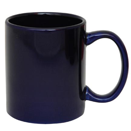Coffee Mug Ceramic Dark Blue-0