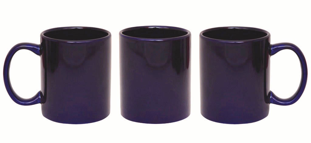Coffee Mug Ceramic Dark Blue-250