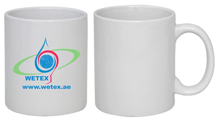 Ceramic Mug White Color with Logo Printing