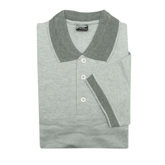Windsor Polo Shirt - Grey-0