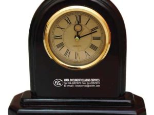 Analog Wooden Clock Quartz-0