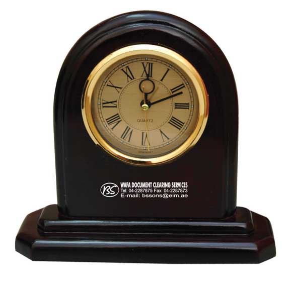 Analog Wooden Clock Quartz-0