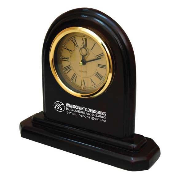 Analog Wooden Clock Quartz-115