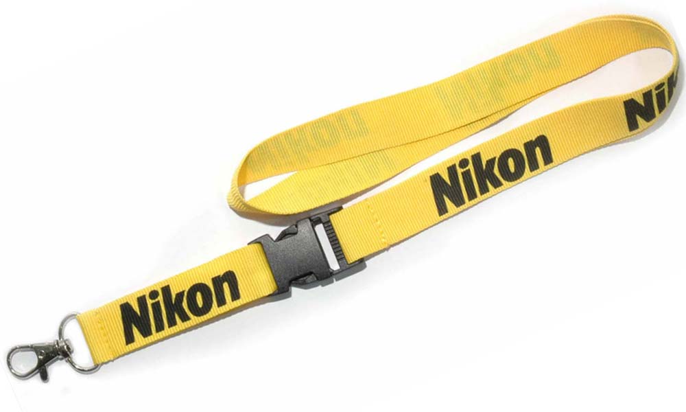 Lanyard with Double Layer Yellow