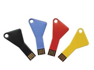 Metal Key Shape USB Flash Drive-0