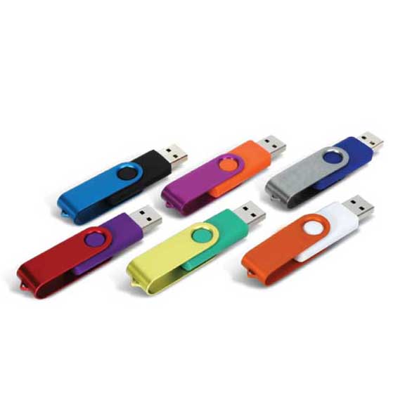 Swivel Plastic USB Flash Drive-319