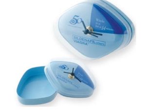 Viagra clock with rubber magnet backing-0