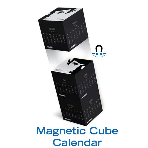 MAGNETIC CALENDER CUBE