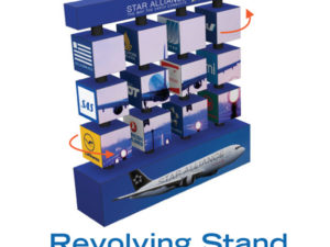 REVOLVING STAND CALENDER CUBE