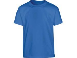 Round Neck T-Shirt- Blue