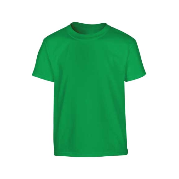 Round Neck T-Shirt-Green