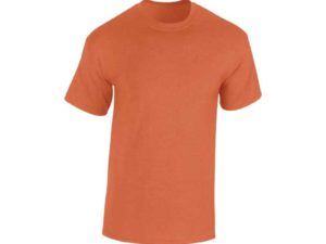 Round Neck T-Shirt-Orange