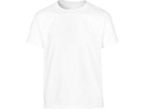 Round Neck T-Shirt-White