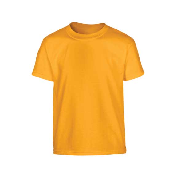 Round Neck T-Shirt Yellow