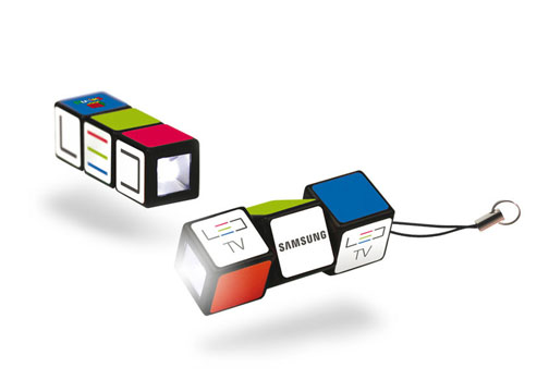 Rubiks Cube LED Flash Light