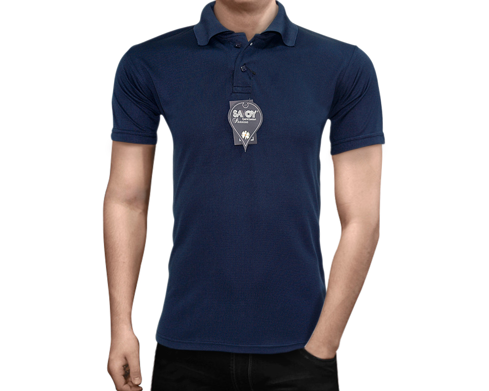 Savoy Passion Polo Shirt Cool n Comfort Navy Blue
