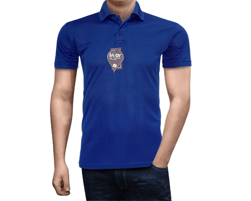 Savoy Passion Cool n Comfort Polo Shirt Royal Blue