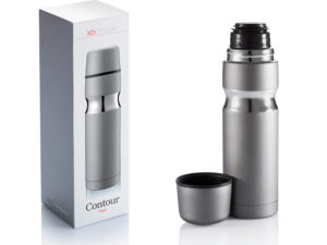 XD Design Contour Flask Eco Friendly First Class Cup 500 ml Sliver