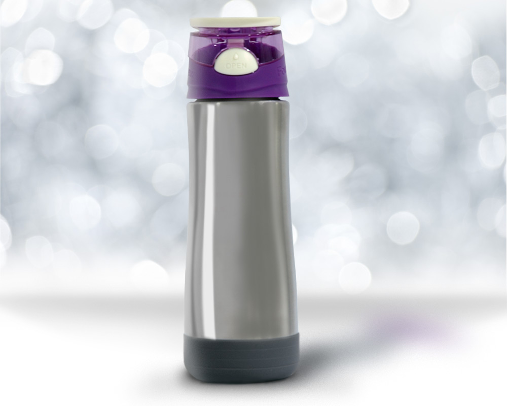 Stainless Steel Water Bottle with Vacuum Cup