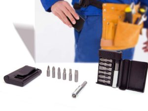 Pocket Tool Kit with Multi function Stainless Steel Tools