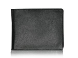 100 % Genuine Leather Wallet/Purse for Men Black