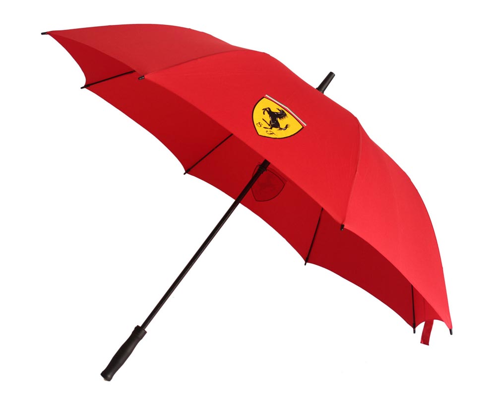 Red Golf Umbrella Ferrari Open1